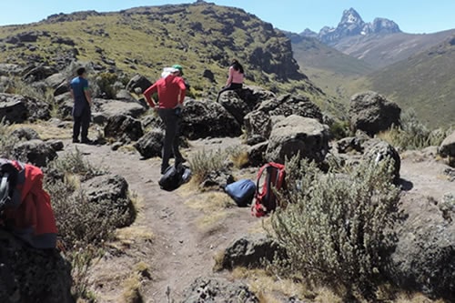 4 DAYS Mt KENYA CLIMBING